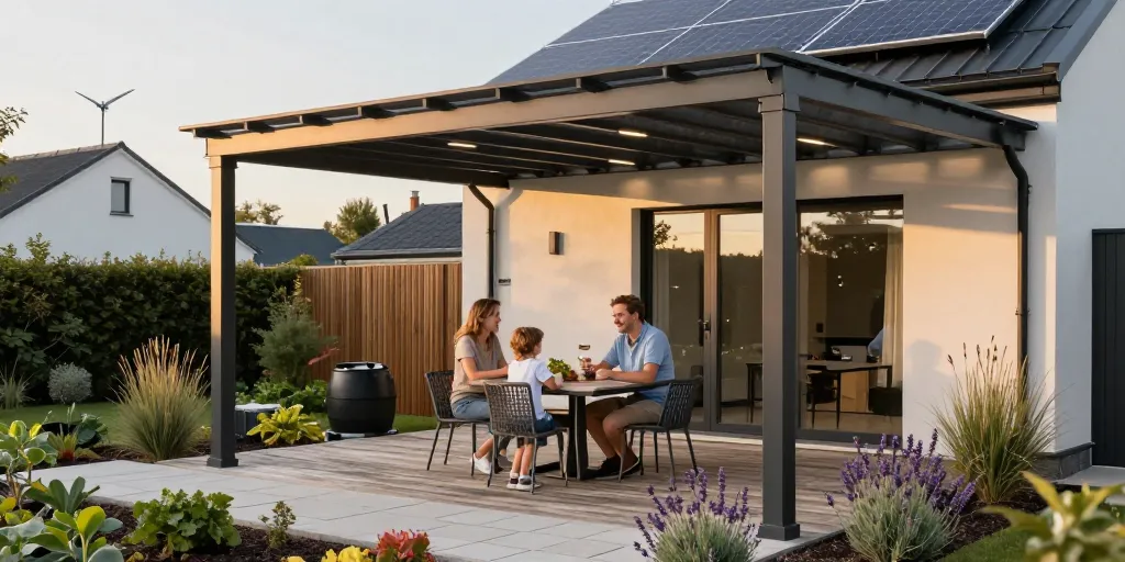 Aménagement extérieur 2026 : Comment allier design et énergies vertes
